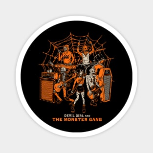 MONSTER ROCK BAND T-SHIRT Magnet